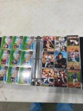 BOOK OF BASEBALL CARDS