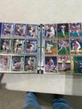 BOOK OF BASEBALL CARDS