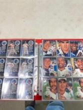 BOOK OF BASEBALL CARDS