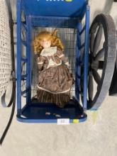 ANTIQUE DOLL BED