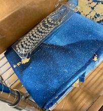 SHOWER CURTAIN WITH HOOKS