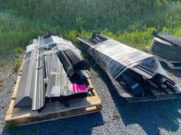 2 PALLETS OF GAZEBO PARTS