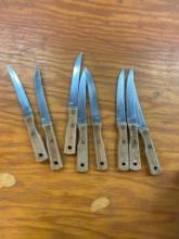 SET OF 8 KITCHEN KNIVES