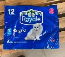 2 PACKAGES OF 12 BOXES 2 PLY ROYALE KLEENEX'S