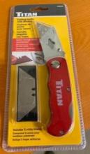 TITAN FOLDING KNIFE WITH BLADES