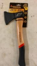 WORKCREW WOODEN HANDLE STEEL AXE