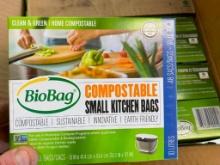 APPROX. 600 SMALL KITCHEN GARBAGE BAGS