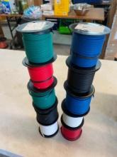 10 ROLLS OF 14 GAUGE ELECTRICAL WIRE