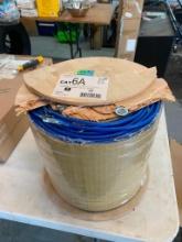 1000 FT ROLL OF CAT6 COMMUNICATION WIRE (SLIGHT DAMAGE)