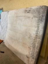 KING SIZED MATTRESS --- ZIP-OFF COVER NEEDS WASHING
