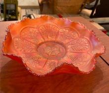 CARNIVAL GLASS DISH