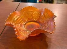 CARNIVAL GLASS DISH