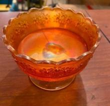 CARNIVAL GLASS DISH