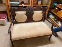 ANTIQUE LOVESEAT