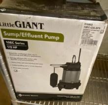 LITTLEGIANT SUMP/EFFLUENT PUMP
