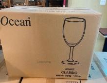 24 OCEAN 195ML WINE GLASSES
