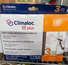 CLIMALOC HEAVY GAUGE WINDOW INSULATING KIT