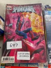LOT OF APPROX. 20 COMICS