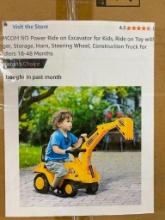 POWER RIDE-ON EXCAVATOR FOR KIDS