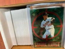 BOX OF BASEBALL CARDS
