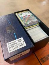 POKEMON BOX INCLUDING 500+ CARDS, 10+ HOLOS, AND 3 ULTRA RARES