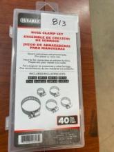 40 PCS OF ASSORTED SIZES HOSE CLAMP SET