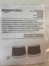 USB POWERED COMPUTER SPEAKERS WITH DYNAMIC SOUND