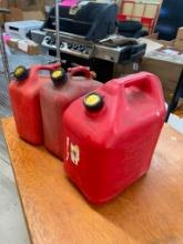3 GAS CANS