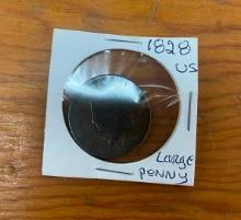1828 US LARGE PENNY