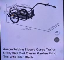 FOLDING BIKE CARGO TRAILER