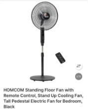 FLOOR STANDING FAN WITH REMOTE