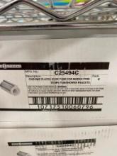 2 BOXES OF 4 CHROME PLATED STOP TUBE TUB/SHOWER FAUCETS (NEW)
