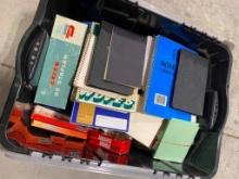 BOX OF OFFICE SUPPLIES