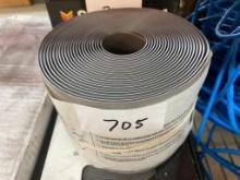 ROLL OF SHUR-TRIM VINYL WALL BASE, 4 INCH X 20 FT - NO BOX