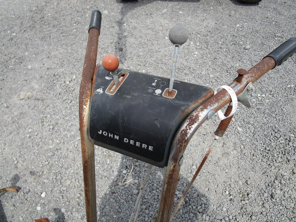 John Deer 624 Walk  Behind Tiller as-is
