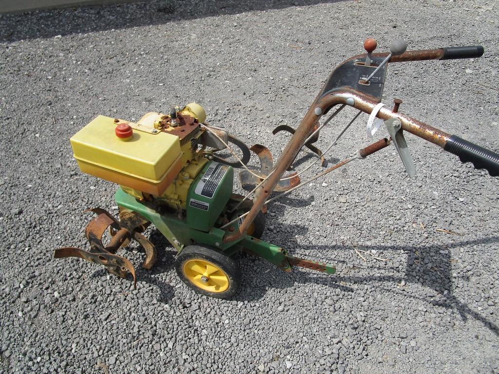 John Deer 624 Walk  Behind Tiller as-is