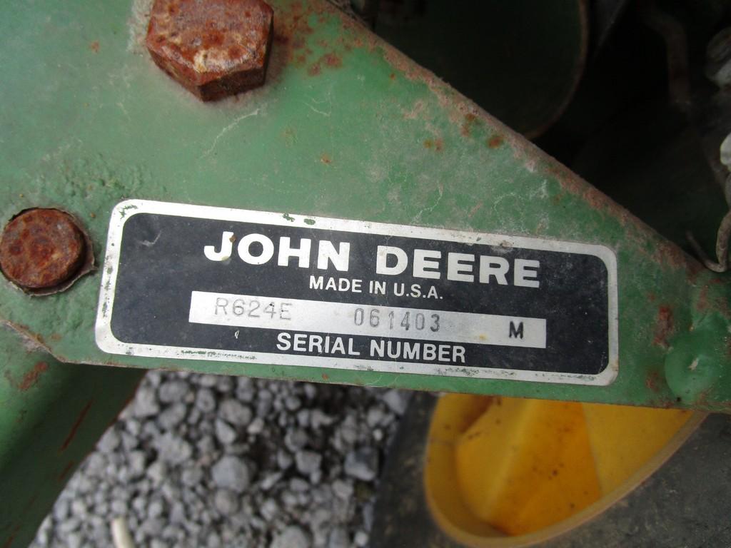 John Deer 624 Walk  Behind Tiller as-is