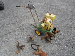 John Deer 624 Walk  Behind Tiller as-is