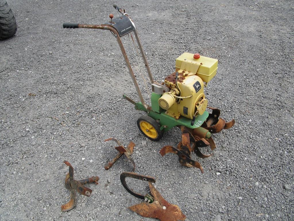 John Deer 624 Walk  Behind Tiller as-is