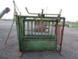 Green Cattle Chute