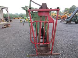 Green Cattle Chute