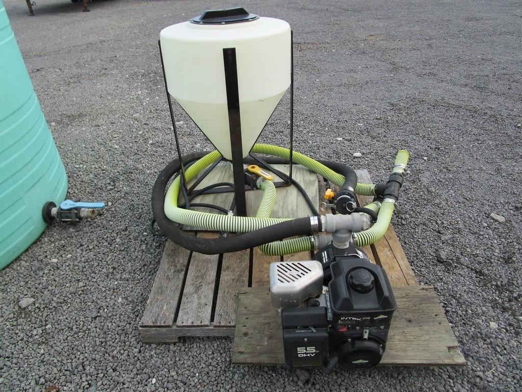 1500 Gal Tank, Pump & Applicator Tank