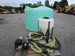 1500 Gal Tank, Pump & Applicator Tank
