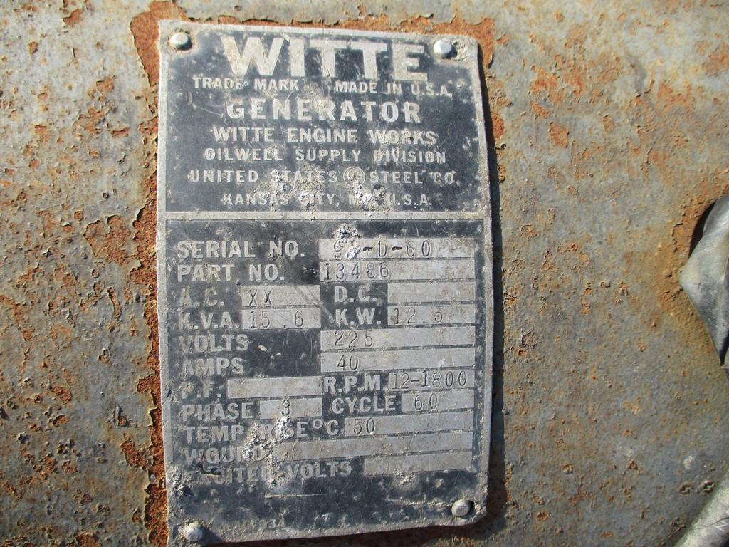 Military Trailer & Generator