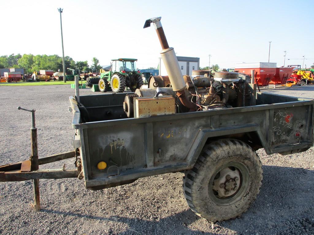 Military Trailer & Generator