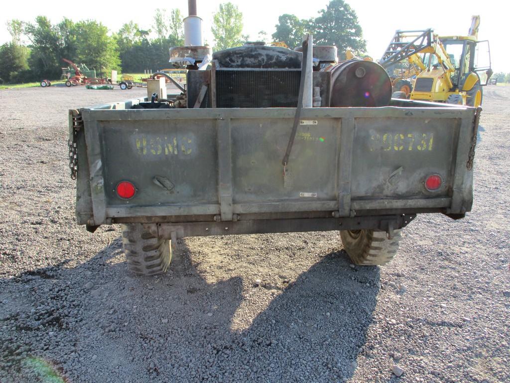 Military Trailer & Generator
