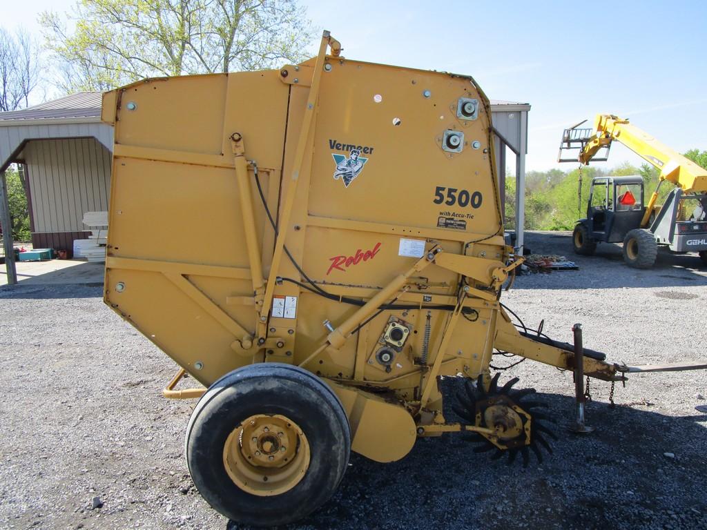 Vermeer 5500 Rebel Rd Baler