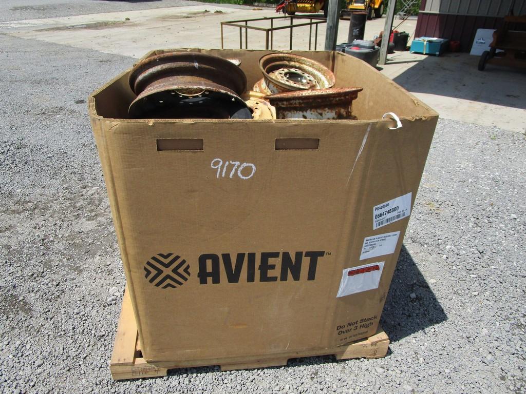 Skid Of Rims