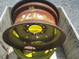 Pair JD Rims 6 Bolt