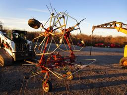 Agco 4216 Hyd Fold Tedder